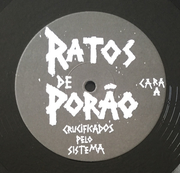 Ratos De Porão : Crucificados Pelo Sistema (LP,Album,Reissue,45 RPM)