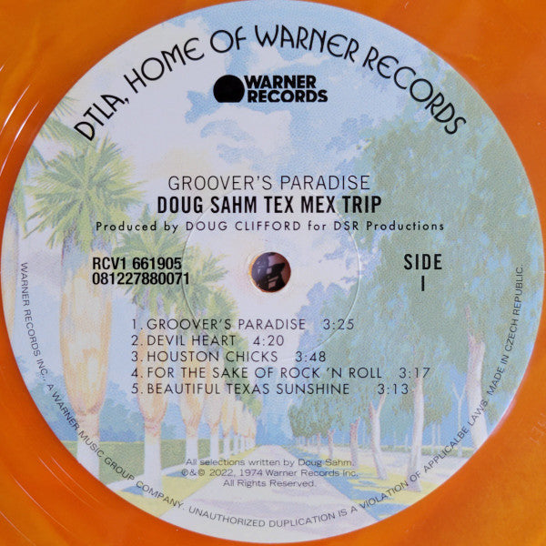 Doug Sahm : Groover's Paradise (LP,Album,Club Edition,Reissue,Remastered)