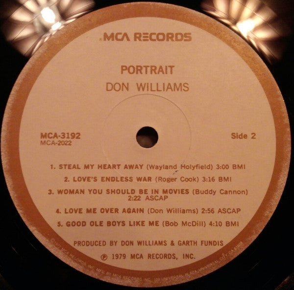Don Williams (2) : Portrait (LP,Album)