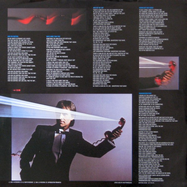 Chris de Burgh : Man On The Line (LP,Album,Club Edition)
