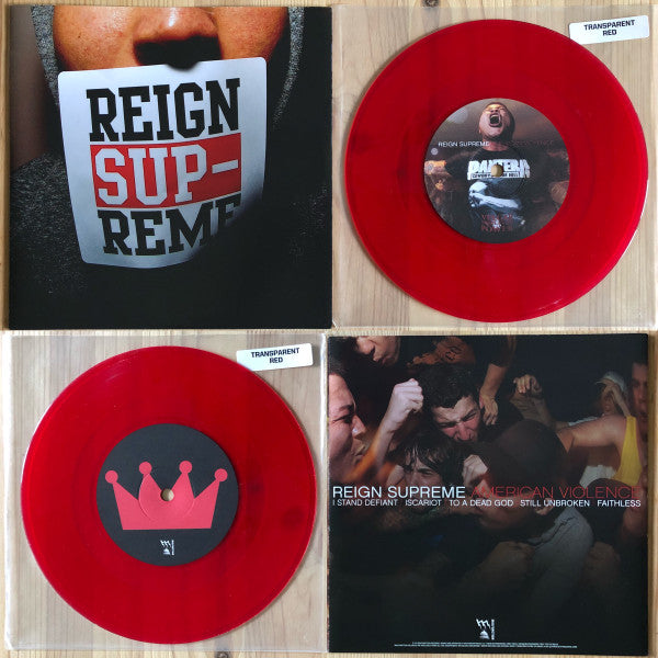Reign Supreme : American Violence (7",EP,33 ⅓ RPM)