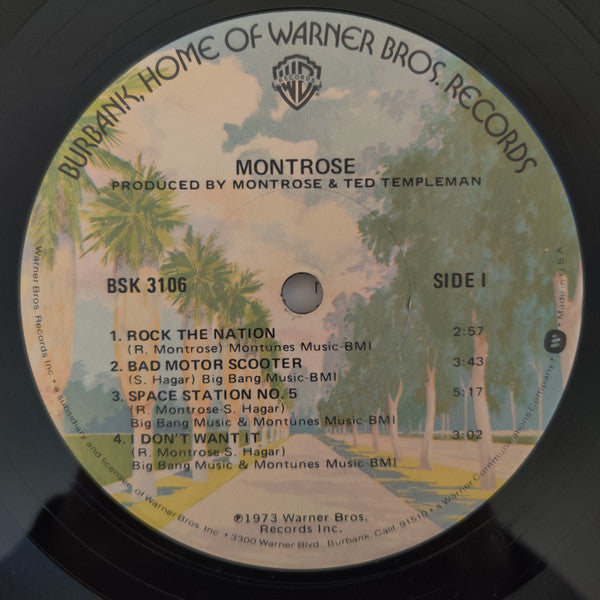 Montrose (2) : Montrose (LP,Album,Reissue)