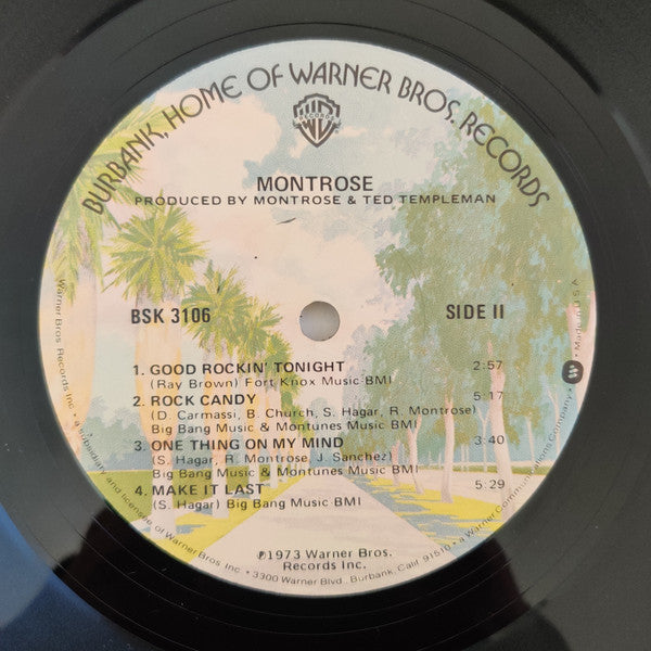 Montrose (2) : Montrose (LP,Album,Reissue)