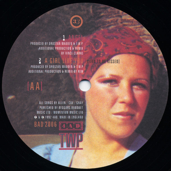 Wolfgang Press, The : A Girl Like You / Angel (12",33 ⅓ RPM,Single)