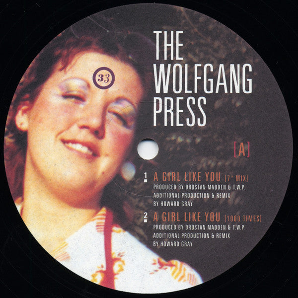Wolfgang Press, The : A Girl Like You / Angel (12",33 ⅓ RPM,Single)