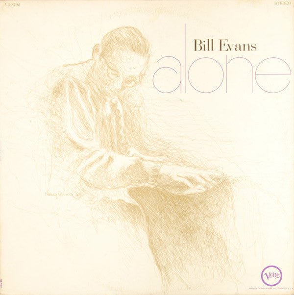 Bill Evans : Alone (LP,Album)