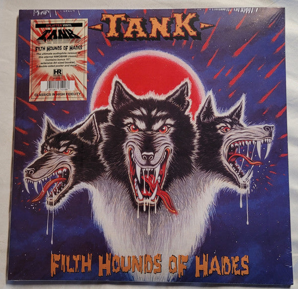 Tank (6) : Filth Hounds Of Hades (LP,Album,Limited Edition,Reissue,Remastered)
