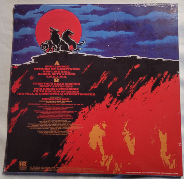 Tank (6) : Filth Hounds Of Hades (LP,Album,Limited Edition,Reissue,Remastered)