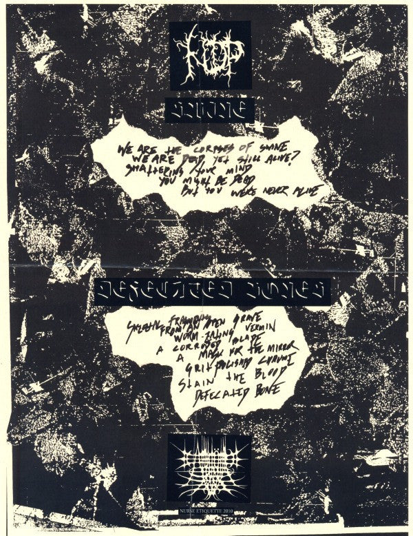 Neuntöter Der Plage : Swine (7",33 ⅓ RPM,Limited Edition,Numbered)