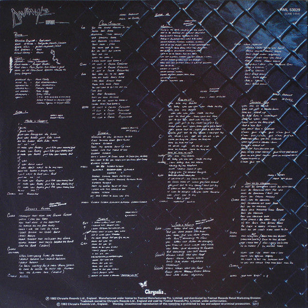Divinyls : Desperate (LP,Album)