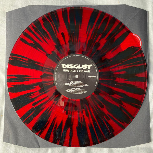 Disgust : Brutality Of War (LP,Album,Limited Edition,Reissue)