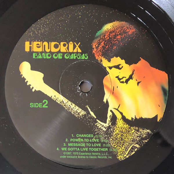 Jimi Hendrix : Band Of Gypsys (LP,Album,Limited Edition,Numbered,Remastered)