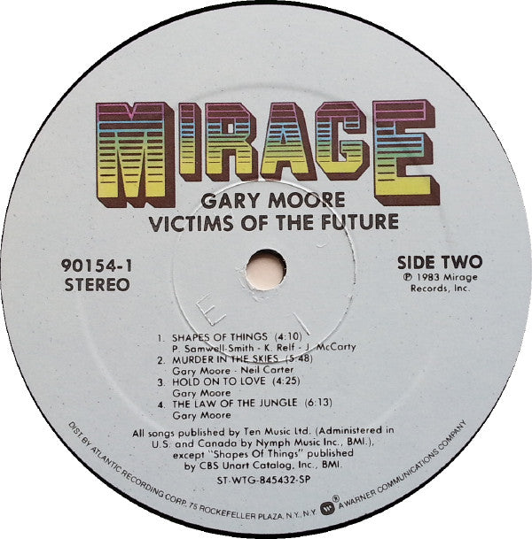Gary Moore : Victims Of The Future (LP,Album)