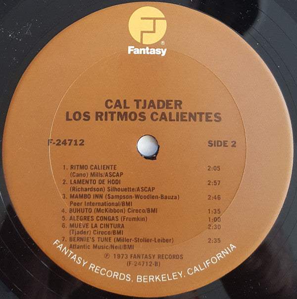 Cal Tjader : Los Ritmos Calientes (LP,Compilation,Remastered,Repress)