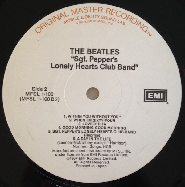Beatles, The : Sgt. Pepper's Lonely Hearts Club Band (LP,Album,Limited Edition,Reissue,Remastered,Stereo)