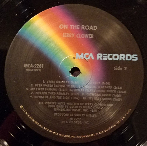 Jerry Clower : On The Road (LP,Album,Stereo)