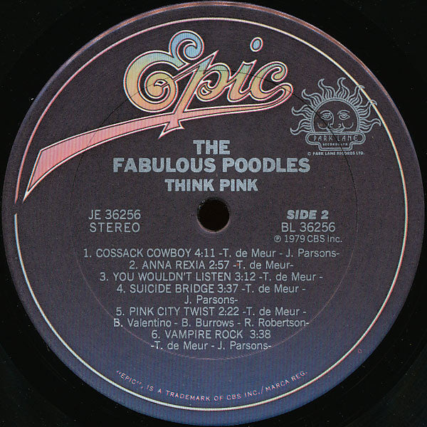 Fabulous Poodles : Think Pink (LP,Album)