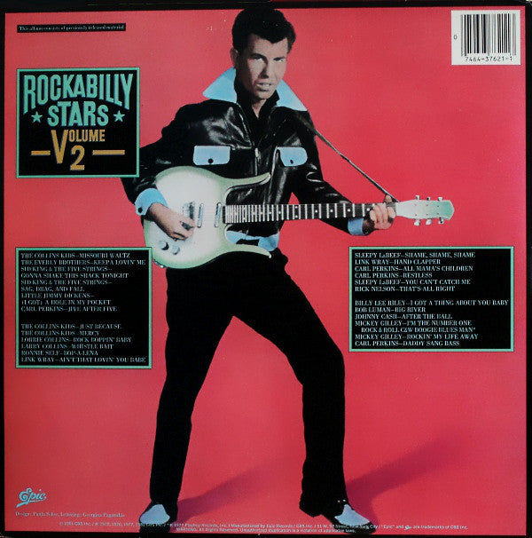 Various : Rockabilly Stars Vol. 2 (LP,Compilation)