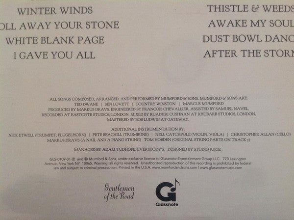 Mumford & Sons : Sigh No More (LP,Album,Reissue,Stereo)