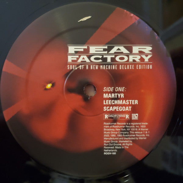 Fear Factory : Soul Of A New Machine (LP,Deluxe Edition,Limited Edition,Numbered,Reissue)