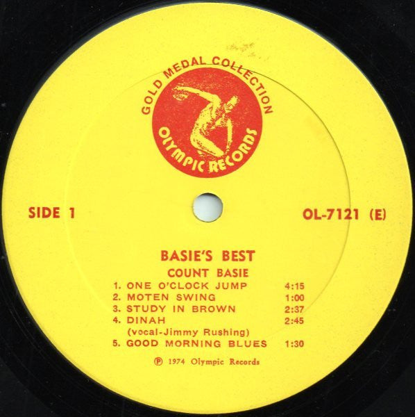 Count Basie : Basie's Best (LP,Compilation,Repress,Quadraphonic)