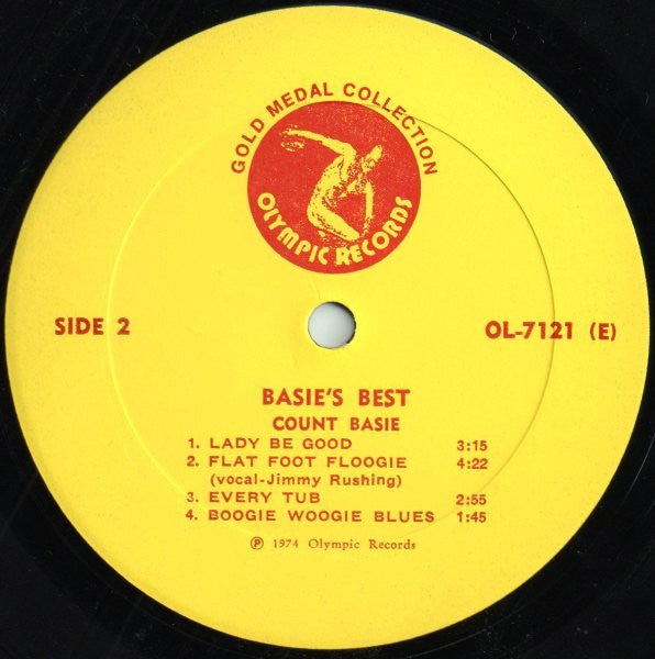 Count Basie : Basie's Best (LP,Compilation,Repress,Quadraphonic)