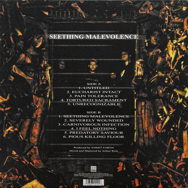 Vomit Forth : Seething Malevolence (LP,45 RPM,Album,Limited Edition,Stereo)