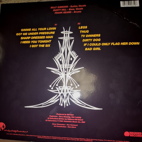ZZ Top : Eliminator (LP,Album,Reissue,Stereo)