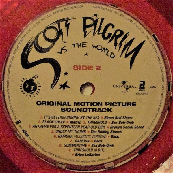 Various : Scott Pilgrim Vs. The World (Original Motion Picture Soundtrack) (LP,Compilation)
