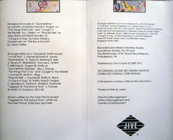 DJ Jazzy Jeff & The Fresh Prince : Homebase (Album)