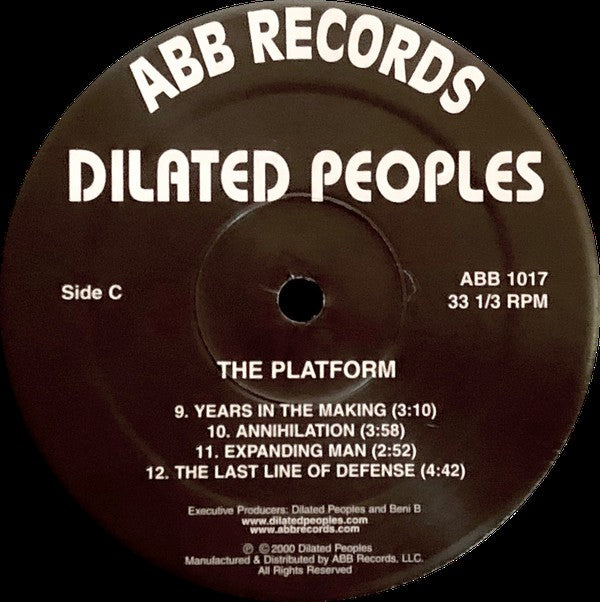 Dilated Peoples : The Platform (LP,Album)