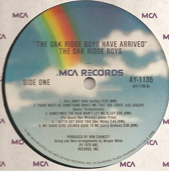 Oak Ridge Boys, The : The Oak Ridge Boys Have Arrived (LP,Album)