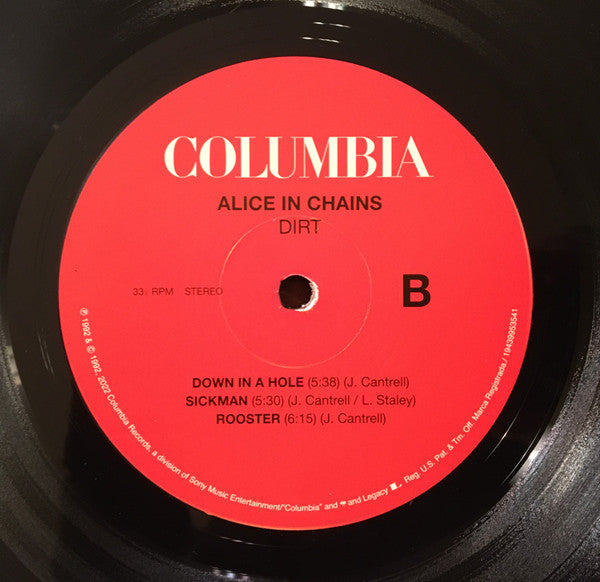 Alice In Chains : Dirt (LP,Album,Reissue,Remastered,Stereo)