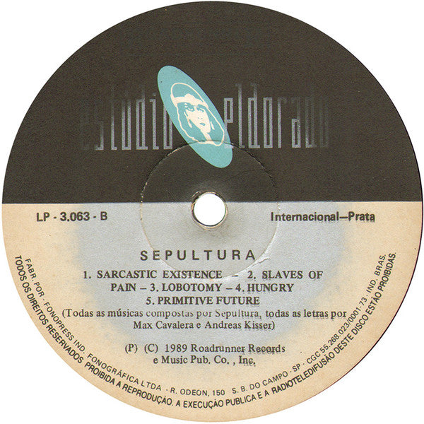 Sepultura : Beneath The Remains (LP,Album)