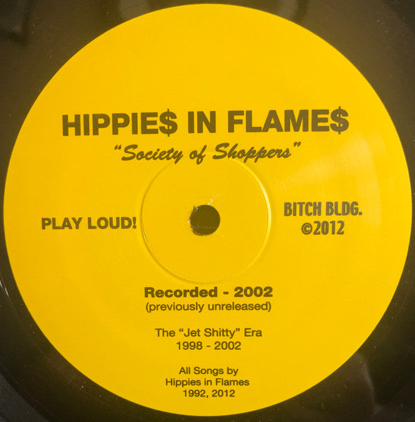 Hippies In Flames : Society Of Shoppers (LP,Compilation)