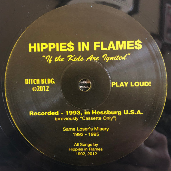 Hippies In Flames : Society Of Shoppers (LP,Compilation)