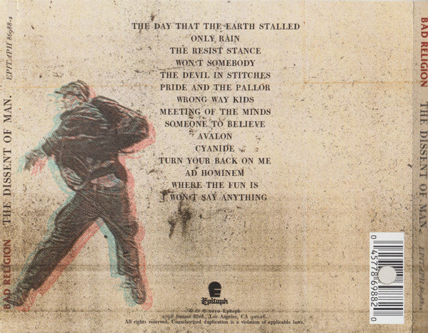 Bad Religion : The Dissent Of Man (Album)