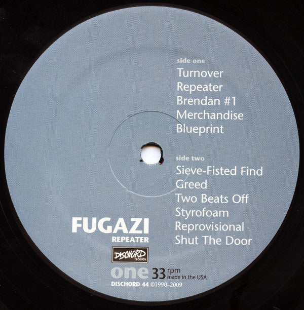 Fugazi : Repeater (LP,Album,Reissue,Remastered)