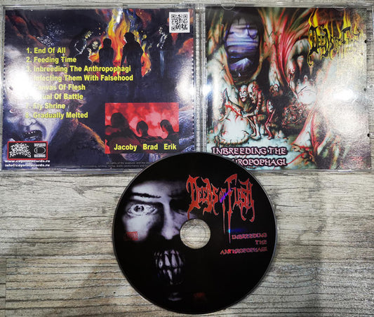 Deeds Of Flesh : Inbreeding The Anthropophagi (Album,Reissue)