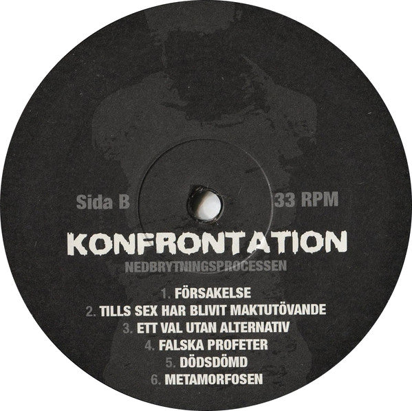 Konfrontation (2) : Nedbrytningsprocessen (LP,Album)