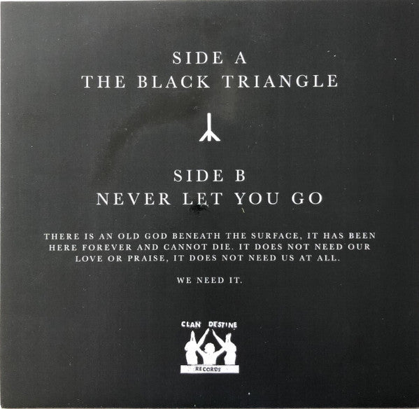 King Dude : The Black Triangle (7",45 RPM,Limited Edition)