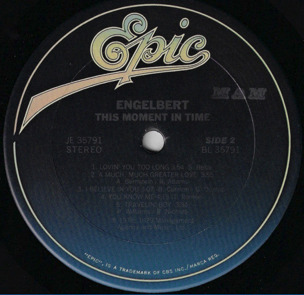 Engelbert Humperdinck : This Moment In Time (LP,Album)