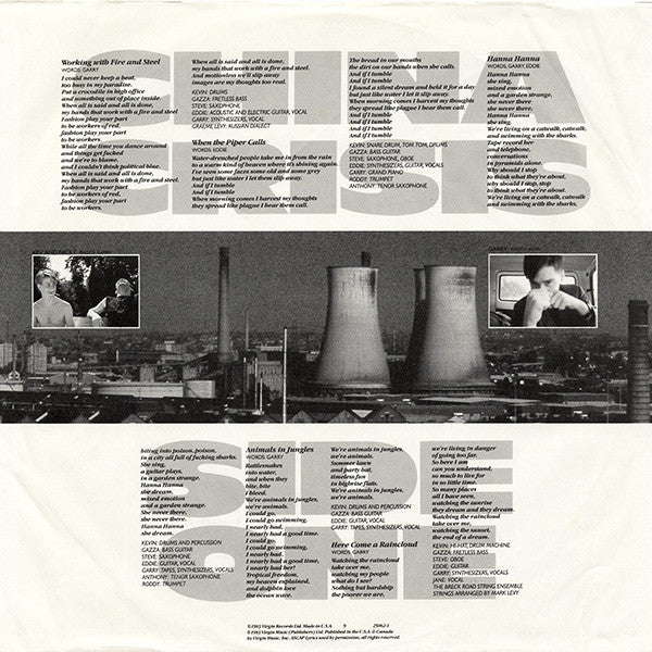China Crisis : Working With Fire And Steel (Possible Pop Songs Volume Two) (LP,Album)