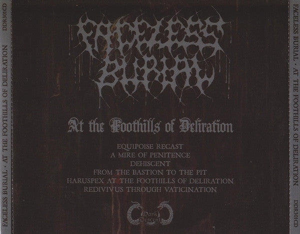 Faceless Burial : At The Foothills Of Deliration (Album)
