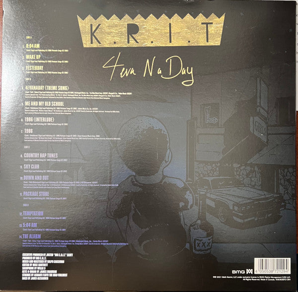 Big K.R.I.T. : 4eva Na Day (LP,Mixtape)