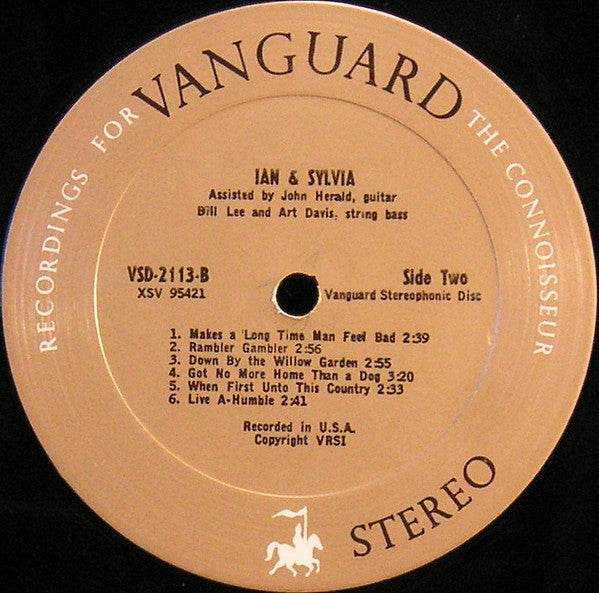 Ian & Sylvia : Ian & Sylvia (LP,Album,Reissue,Stereo)