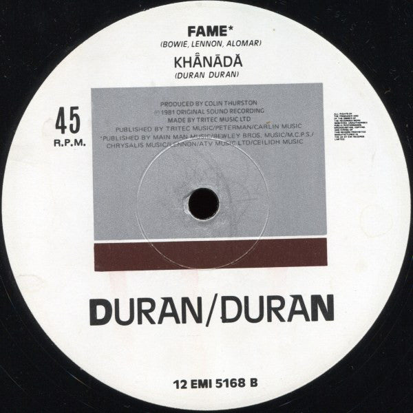 Duran Duran : Careless Memories (12",45 RPM,Single)