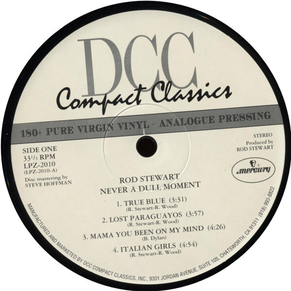 Rod Stewart : Never A Dull Moment (LP,Album,Limited Edition,Numbered,Reissue,Remastered)