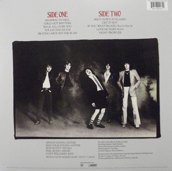 AC/DC : Highway To Hell (LP,Album,Reissue,Remastered,Stereo)