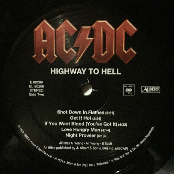 AC/DC : Highway To Hell (LP,Album,Reissue,Remastered,Stereo)